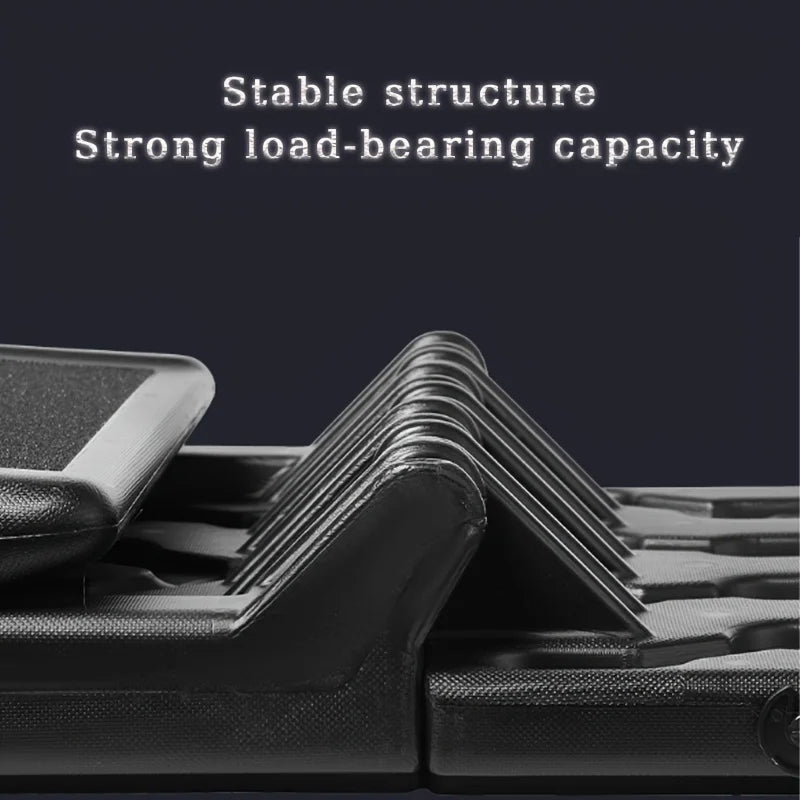 KEMORELA 70/42 Long Folding Pet Ramp Stair For Cars Trucks & SUVs -Fits Large Dogs With Side Rails.Supports 150 lbs.Easy ToStore