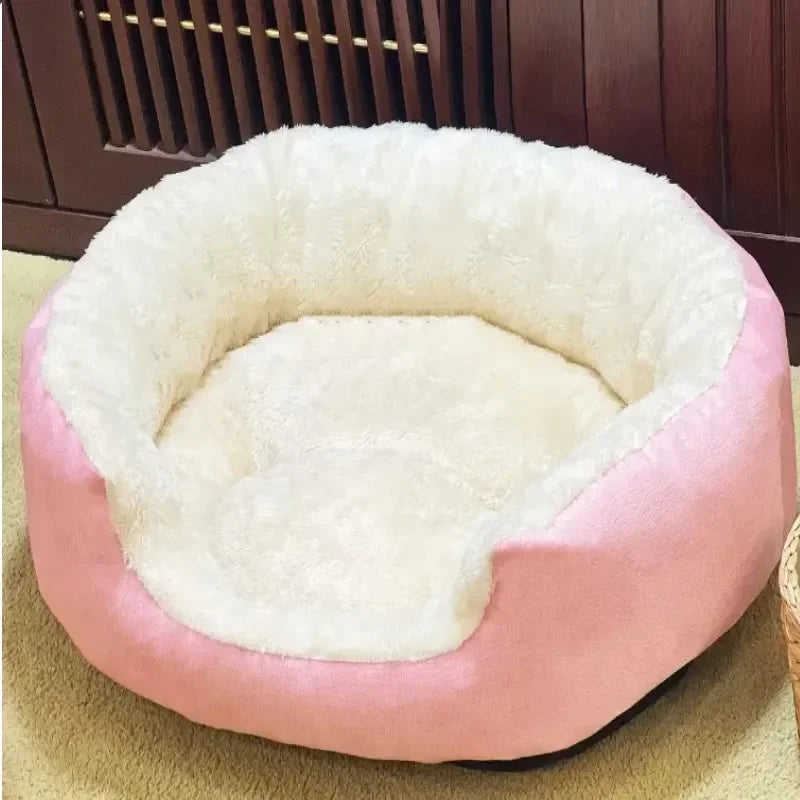 Soft Warm Dog Bed Pets Basket Cat House Sofa for Medium Large Dog Sofa Bed Cushion Dog Bed House Pet Supplies Accessories