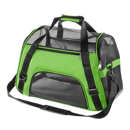 Cat Bags Portable Puppy Dog Carrier Bag Cats Handbag Mesh Breathable Foldable Travel Pet Bag Pet Carrying Supplies