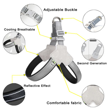 Pet Chest Strap for Small Medium Dogs Summer Puppy Breathable Adjustable Hiking Harness Vest Chihuahua Yorkshire Pug Supplies