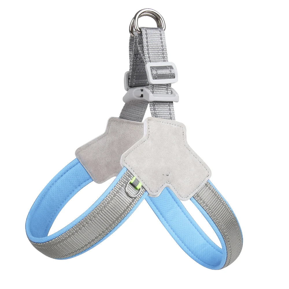 Pet Chest Strap for Small Medium Dogs Summer Puppy Breathable Adjustable Hiking Harness Vest Chihuahua Yorkshire Pug Supplies