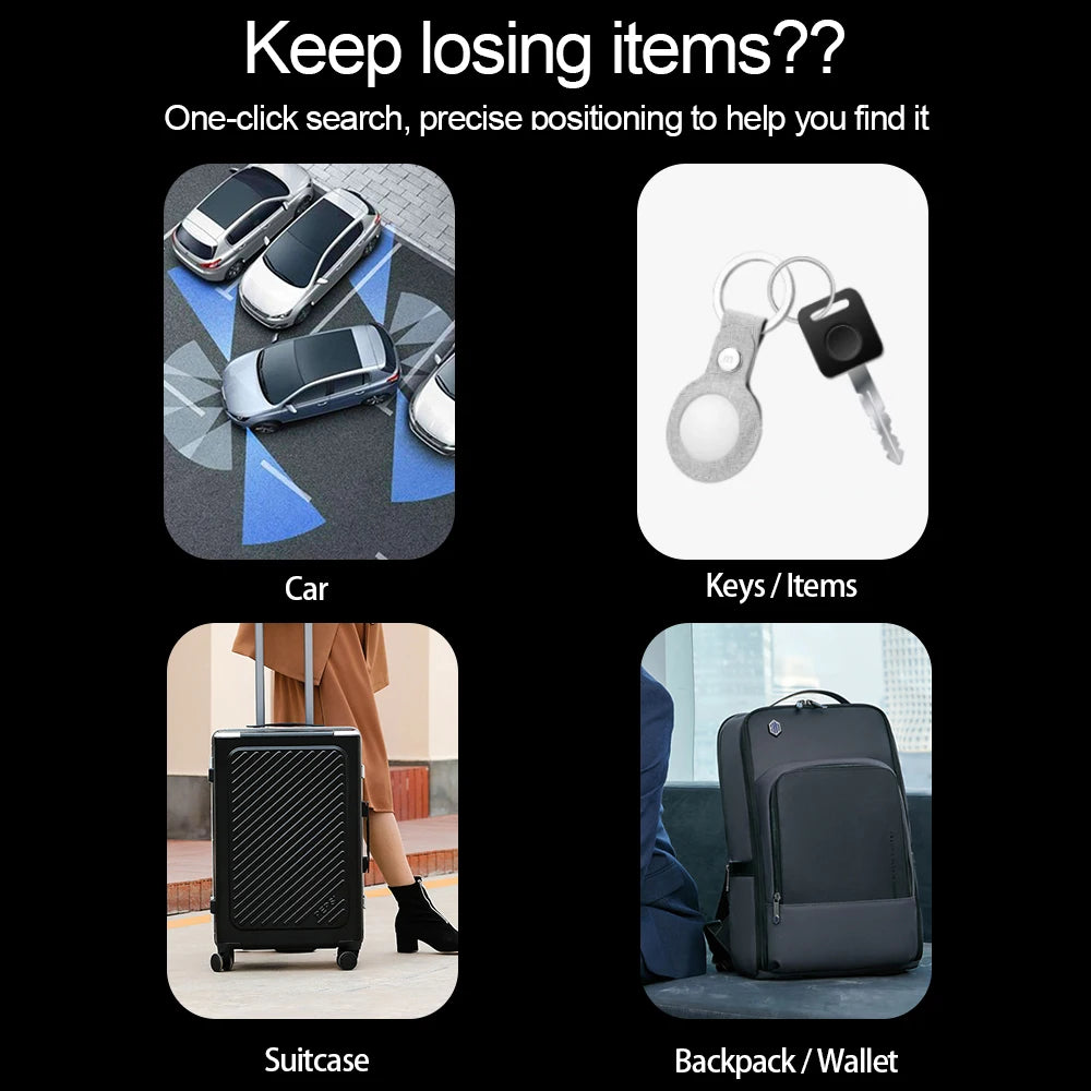 Smart GPS Tracker Mini Tag For IOS Apple Find My APP ITag Anti Lost Reminder Device MFI Rated Locator Car Key Pet Kids Finder