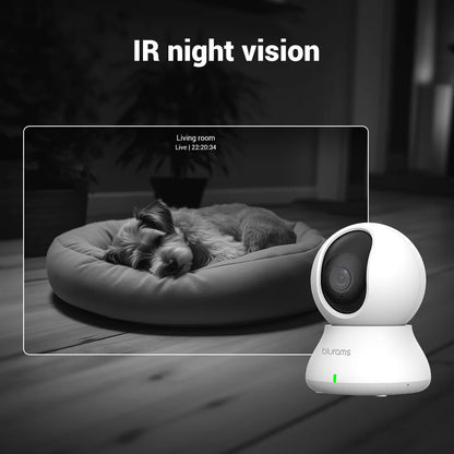 Blurams 360° Indoor Pet Camera with 2-Way Talk