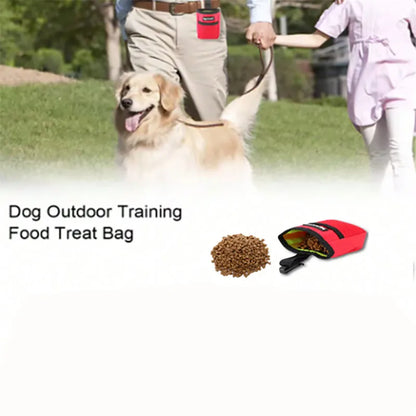 Pet Dog Puppy Training Treat Snack Bait Pet Feed Pocket Pouch Obedience Agility Pouch Food Bag Pocket Snack Reward Waist Bag