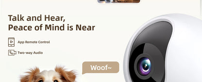 Blurams 360° Indoor Pet Camera with 2-Way Talk