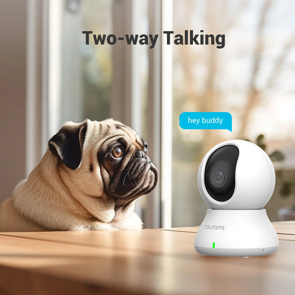 Blurams 360° Indoor Pet Camera with 2-Way Talk