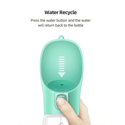 Pet Portable Big Dog Water Bottle for Small Large Dogs Outdoor Hiking Leakproof Puppy Drinking Bowls Golden Retriever Supplies