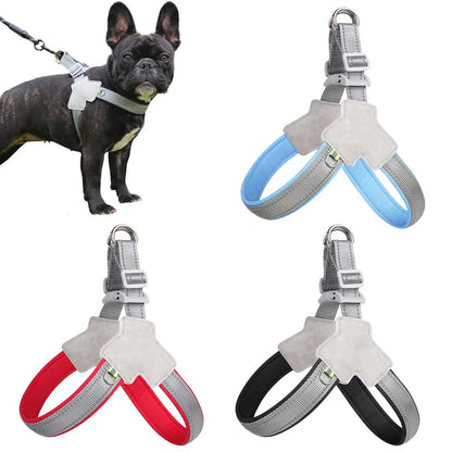 Pet Chest Strap for Small Medium Dogs Summer Puppy Breathable Adjustable Hiking Harness Vest Chihuahua Yorkshire Pug Supplies
