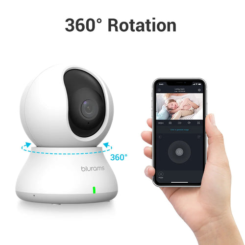 Blurams 360° Indoor Pet Camera with 2-Way Talk