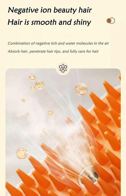 3 in 1 Cat Dog Pet Spray Massage Brush One Button Steam Spray Folding Rotatable Grooming tool Hair Bath Hair Removal Brush Comb